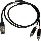 Remote Audio NAGSOR 7-Pin Tuchel to 2 RCA Output Cable for Nagra IV-S 48 in