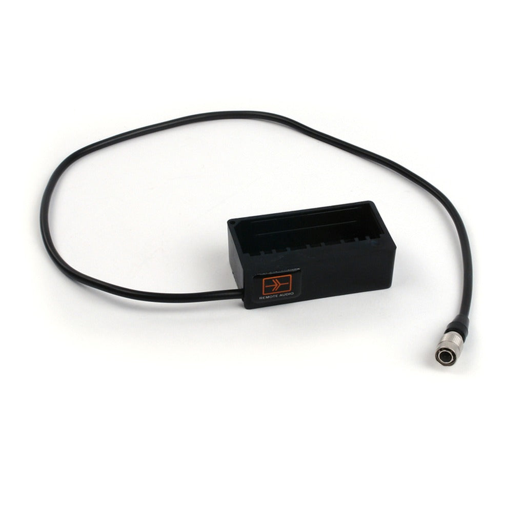 Remote Audio NPADCSQN NP-1 Battery Cup to 4-Pin Hirose Male Cable 2 ft