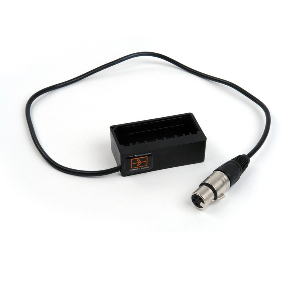 Remote Audio NPADWX4 NP-1 Battery Cup to XLR4F DC Power Cable 2 ft