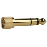 Remote Audio SONY18ADPT 3.5mm Threaded Jack to 1/4in TRS Plug Adapter
