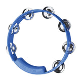 Rhythm Tech TC4048 True Colors Tambourine Blue 8-Inch