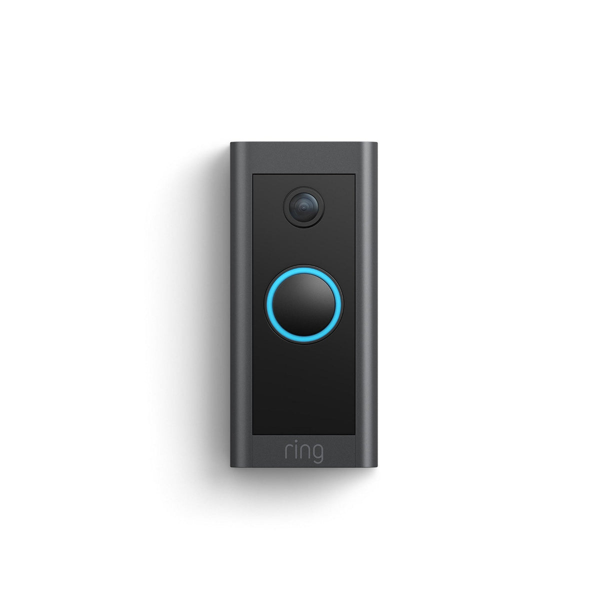 Ring Video Doorbell Wired, 1080p 2-Way Talk, Black