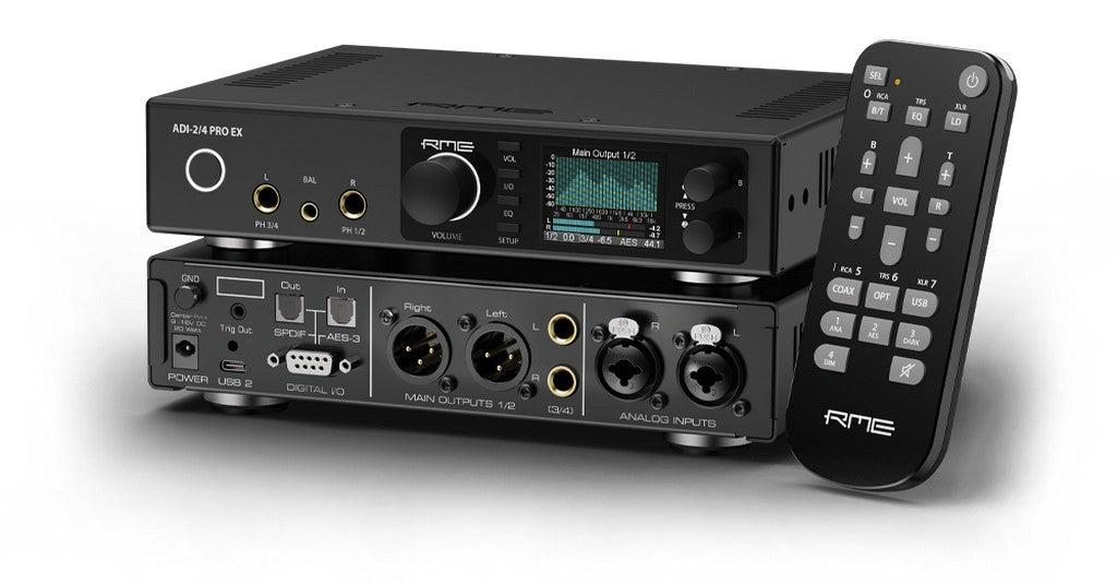RME ADI-2/4 Pro EX AD/DA Converter And USB Headphone Amplifier