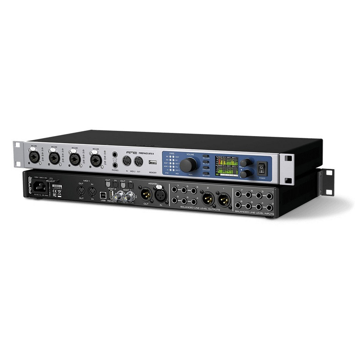 RME Fireface UFX II 60 Channel USB 2.0 Audio Interface