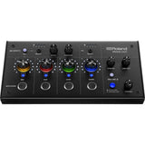 Roland BRIDGE CAST Dual-Bus Gaming Audio Mixer for Livestreaming, Black
