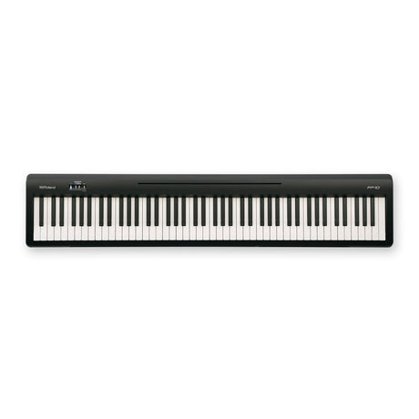 Roland FP-10 88-key digital piano keyboard front view