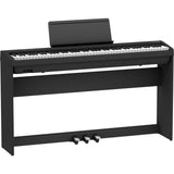 Roland FP-30X 88-key digital piano keyboard front view - Black
