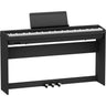 Roland FP-30X 88-key digital piano keyboard front view - Black