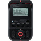 Roland R-07-BK High-Resolution Portable Audio Recorder with Bluetooth, Black