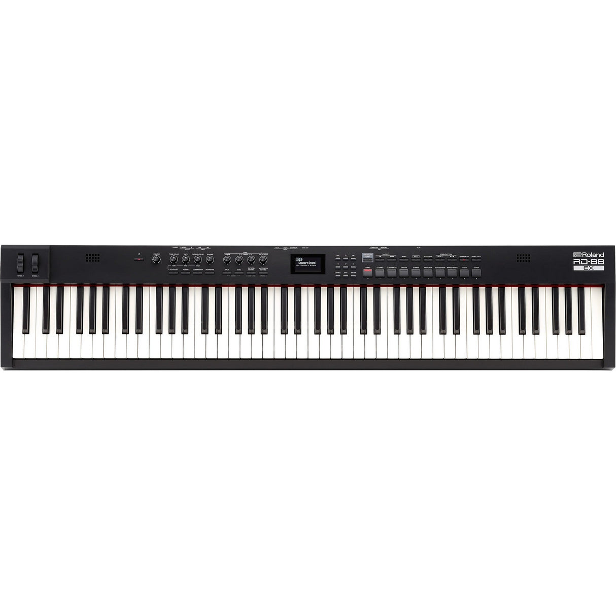 Roland RD-88 88-key stage piano keyboard front view