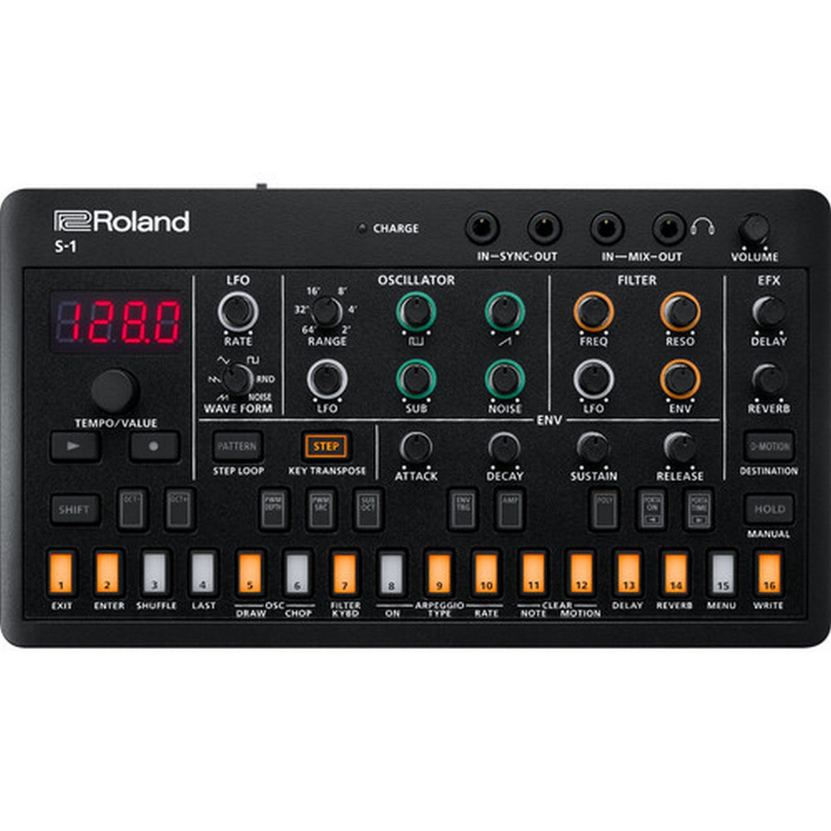 Roland S-1 AIRA Compact 4-Voice Tweak Synthesizer