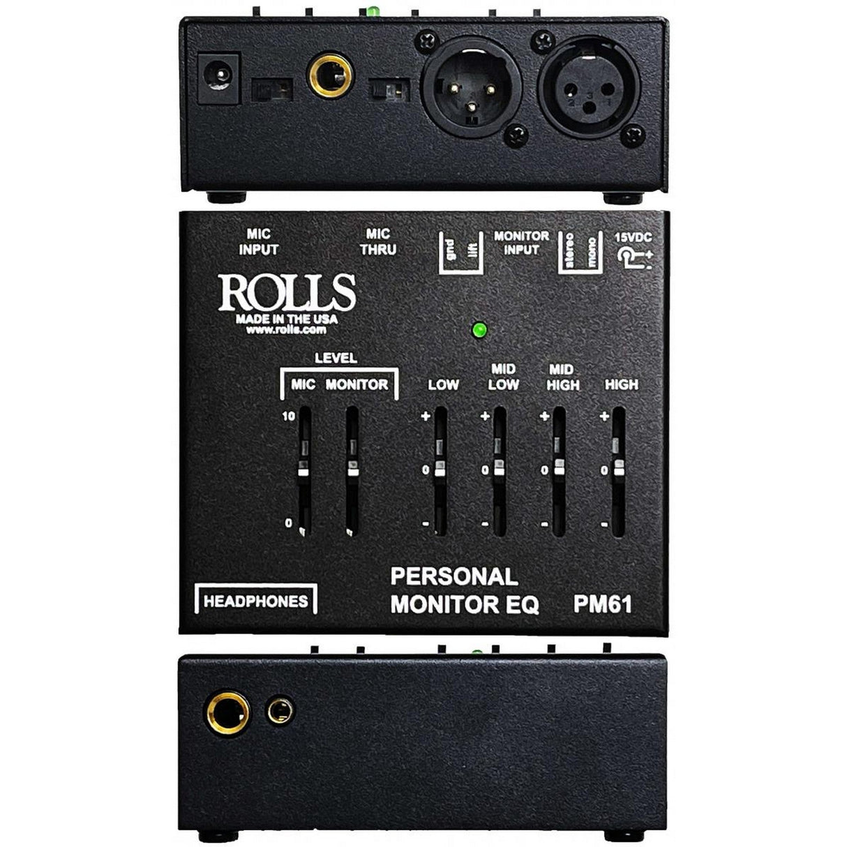 Rolls PM61 Personal Monitor EQ