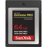 SanDisk Extreme PRO CFexpress Type B Memory Card 64 GB