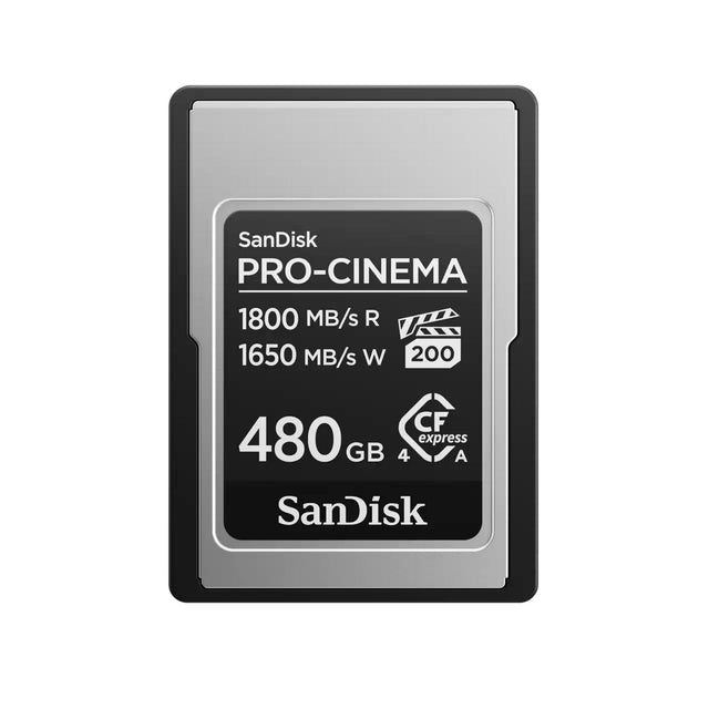 SanDisk PRO-CINEMA CFexpress Type A Memory Card 480GB