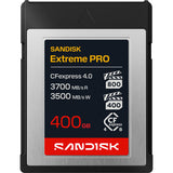 SanDisk Extreme PRO CFexpress 4.0 Type B Memory Card, 400GB