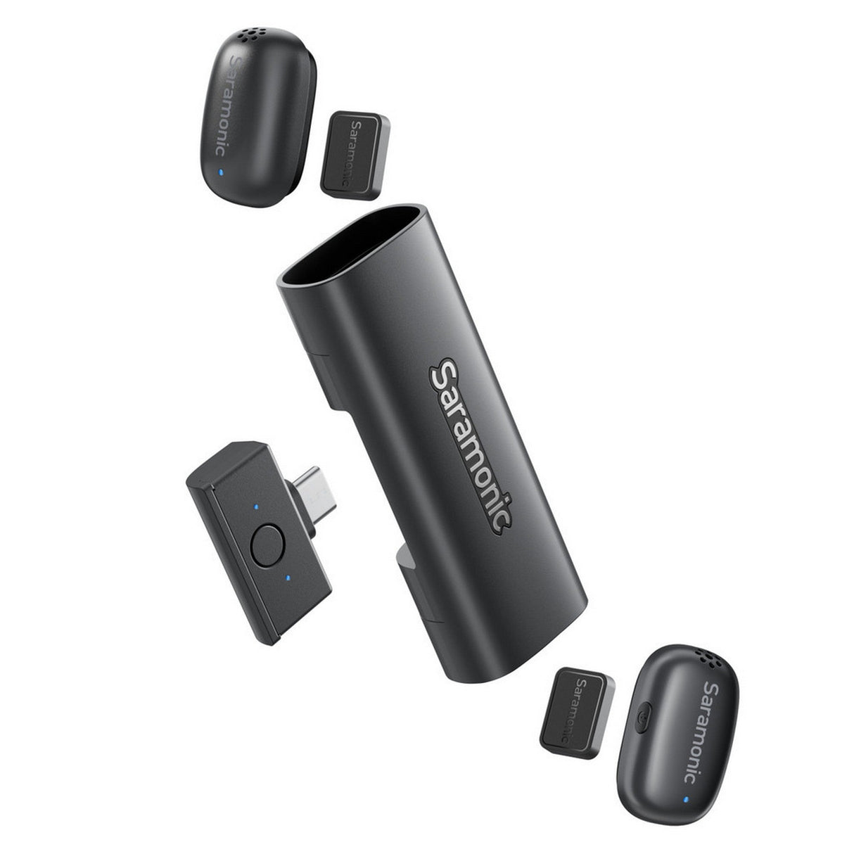 Saramonic AIR-SE-01 2-Person USB-C Ultra-Mini Wireless Microphone System, 2.4 GHz