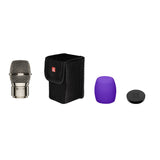 sE Electronics V7 MC2 Microphone Capsule Supercardioid for Sennheiser Wireless with MP03 Pouch, Nickel Finish