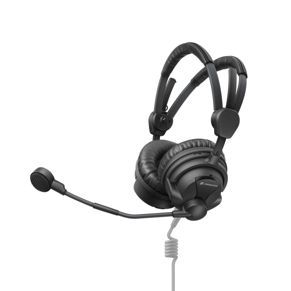Sennheiser HMD 26 Super-Cardioid Dynamic Dual-Sided Microphone Broadcast Headset