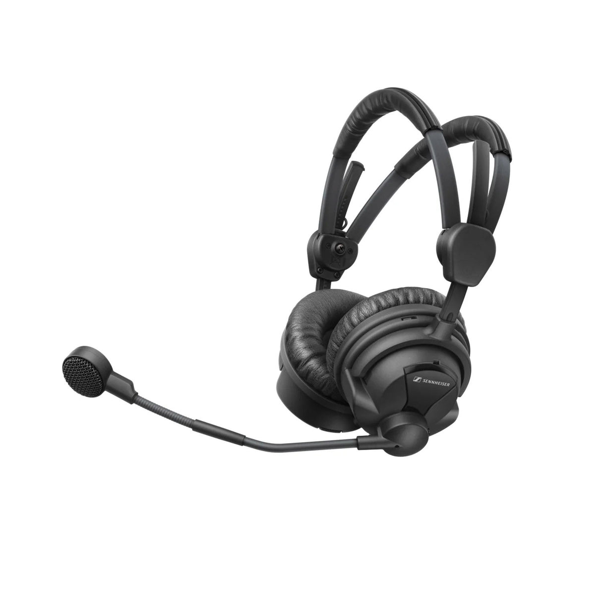 Sennheiser HMD 26 Super-Cardioid Dynamic Dual-Sided Microphone Broadcast Headset
