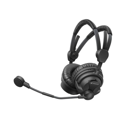 Sennheiser HMD 26 Super-Cardioid Dynamic Dual-Sided Microphone Broadcast Headset