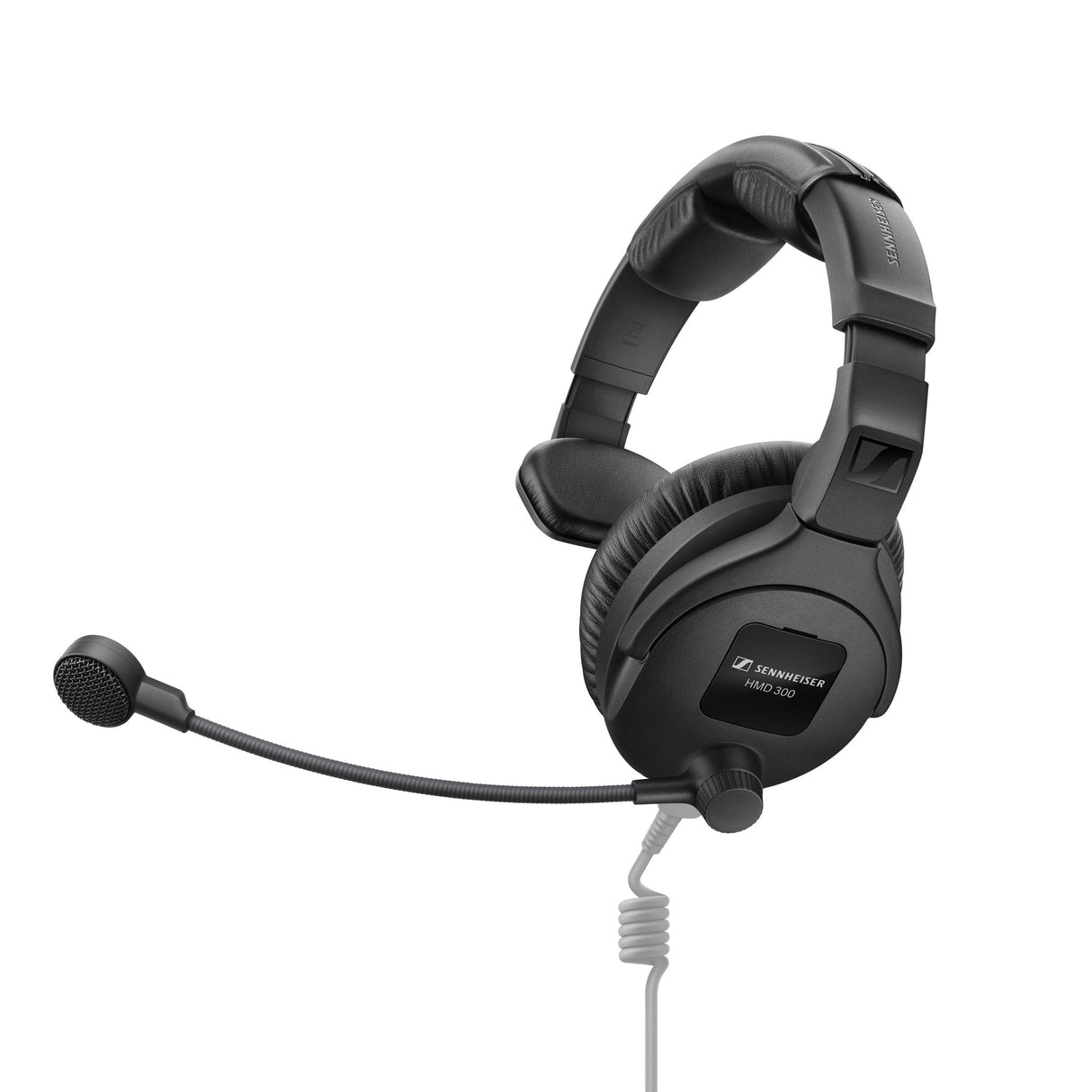 Sennheiser HMD 300 S Single-Sided Broadcast Dynamic Super-Cardioid Microphone Headset