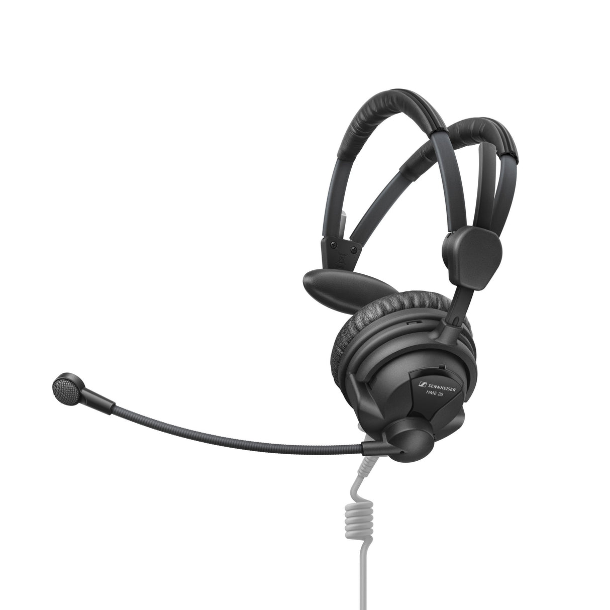 Sennheiser HME 26 S Single-Sided Broadcast Condenser Cardioid Microphone Broadcast Headset
