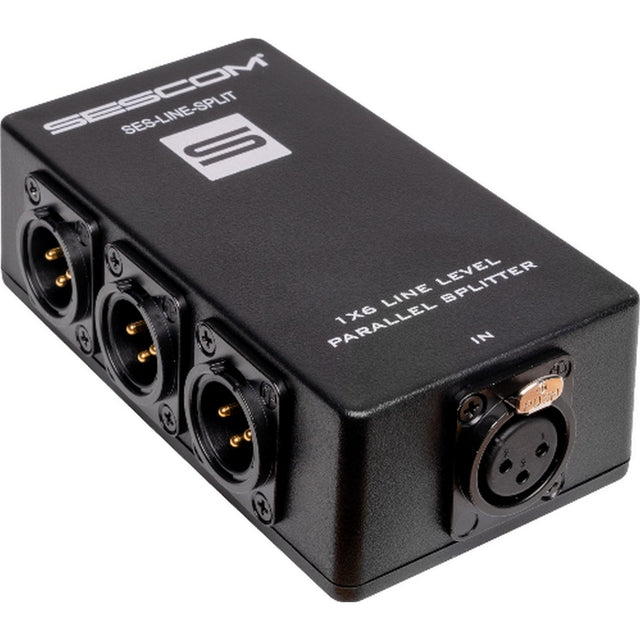 Sescom SES-LINE-SPLIT Passive Line-Level XLR Splitter