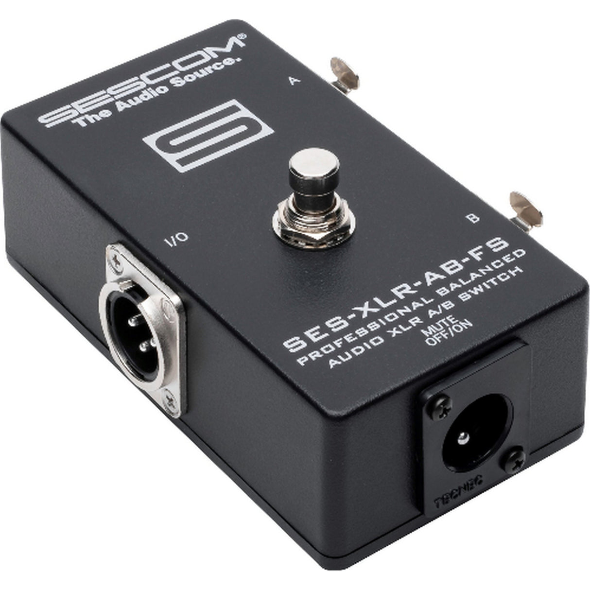 Sescom SES-XLR-AB-FS Passive Balanced XLR AB Foot Switch