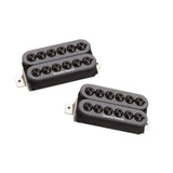 Seymour Duncan SH-8 Invader Set Passive Humbucker Pickup, 6-String Set, Black