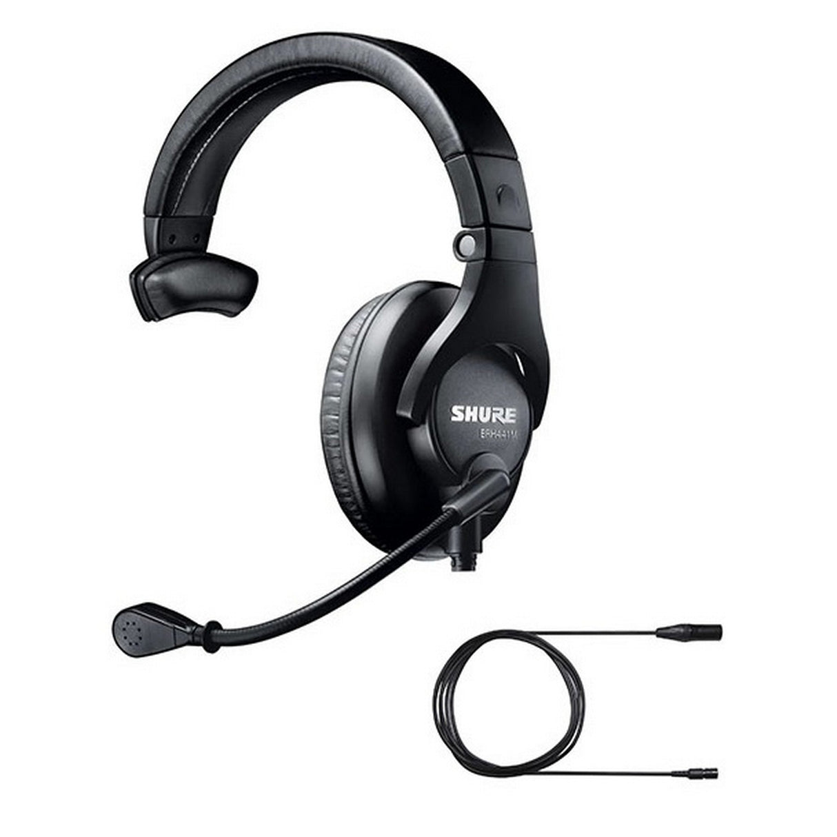 Shure BRH441M Single-Sided Broadcast Headset with BCASCA-NXLR4 Cable