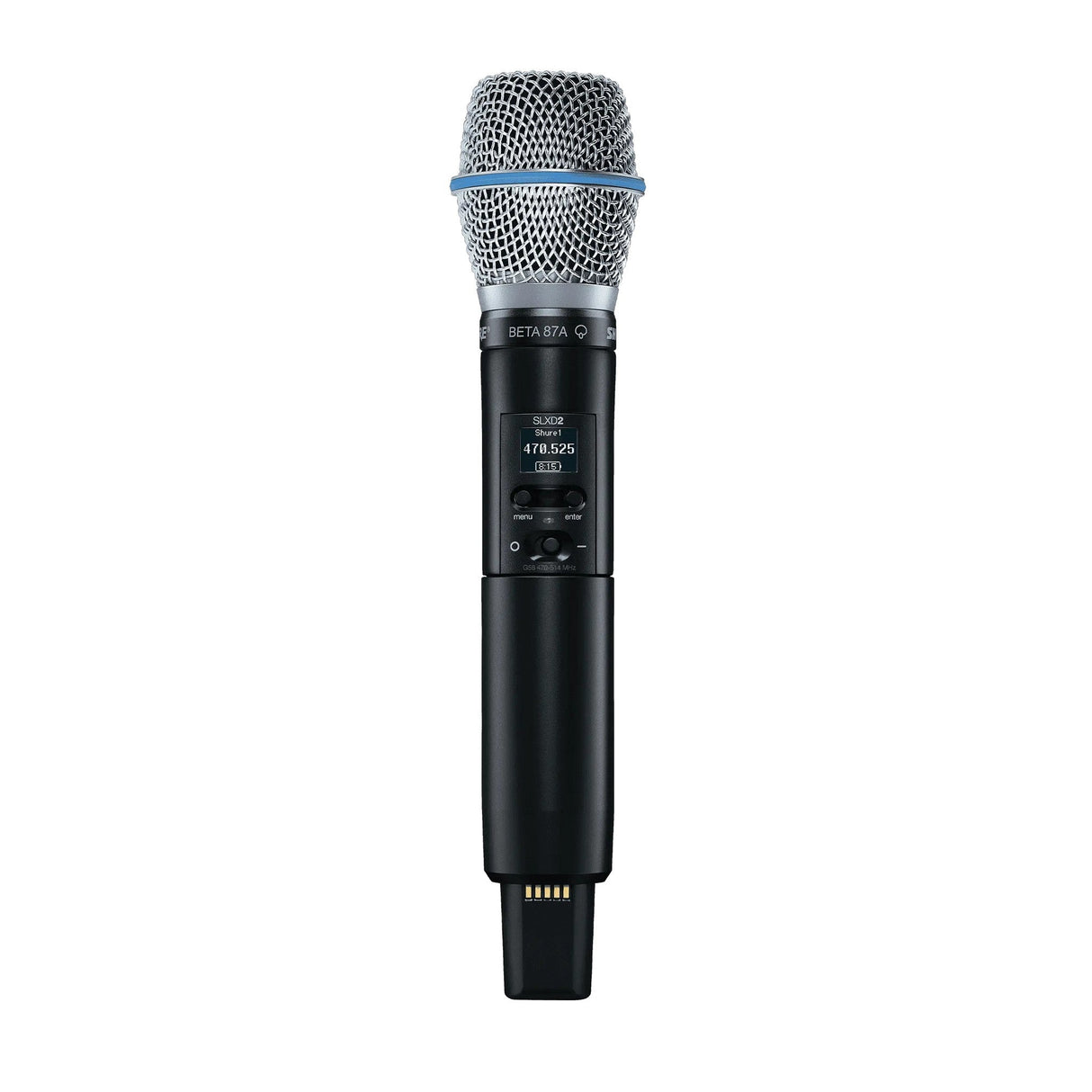 Shure SLXD2/B87A Wireless Handheld Microphone Transmitter, H55 514-558 MHz