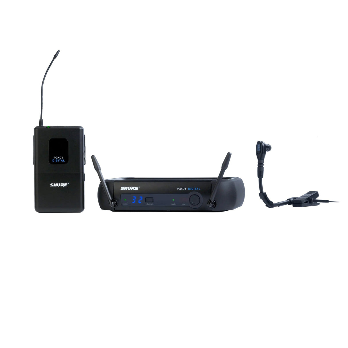 Shure PGXD14 Bodypack Wireless System, X8