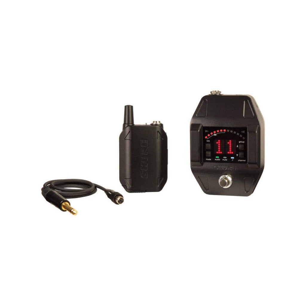 Shure GLXD16-Z2 Digital Wireless Guitar Pedal System with GLXD6 Receiver