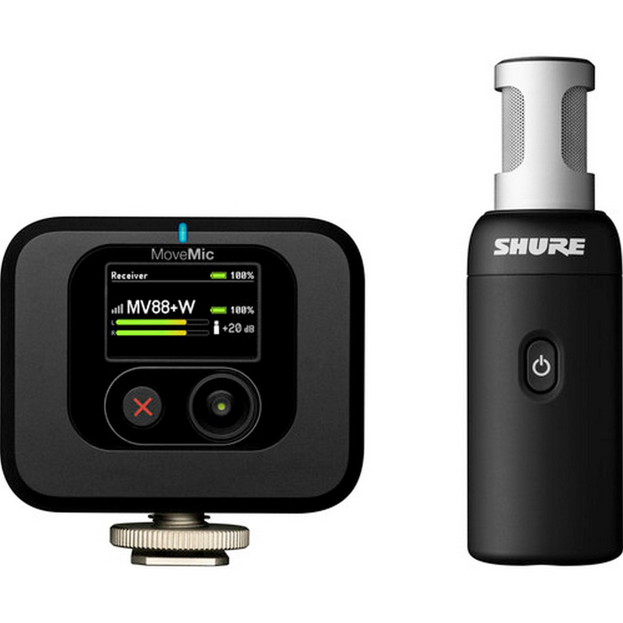 Shure MoveMic 88 Plus Microphone Kit with Receiver and Accessories