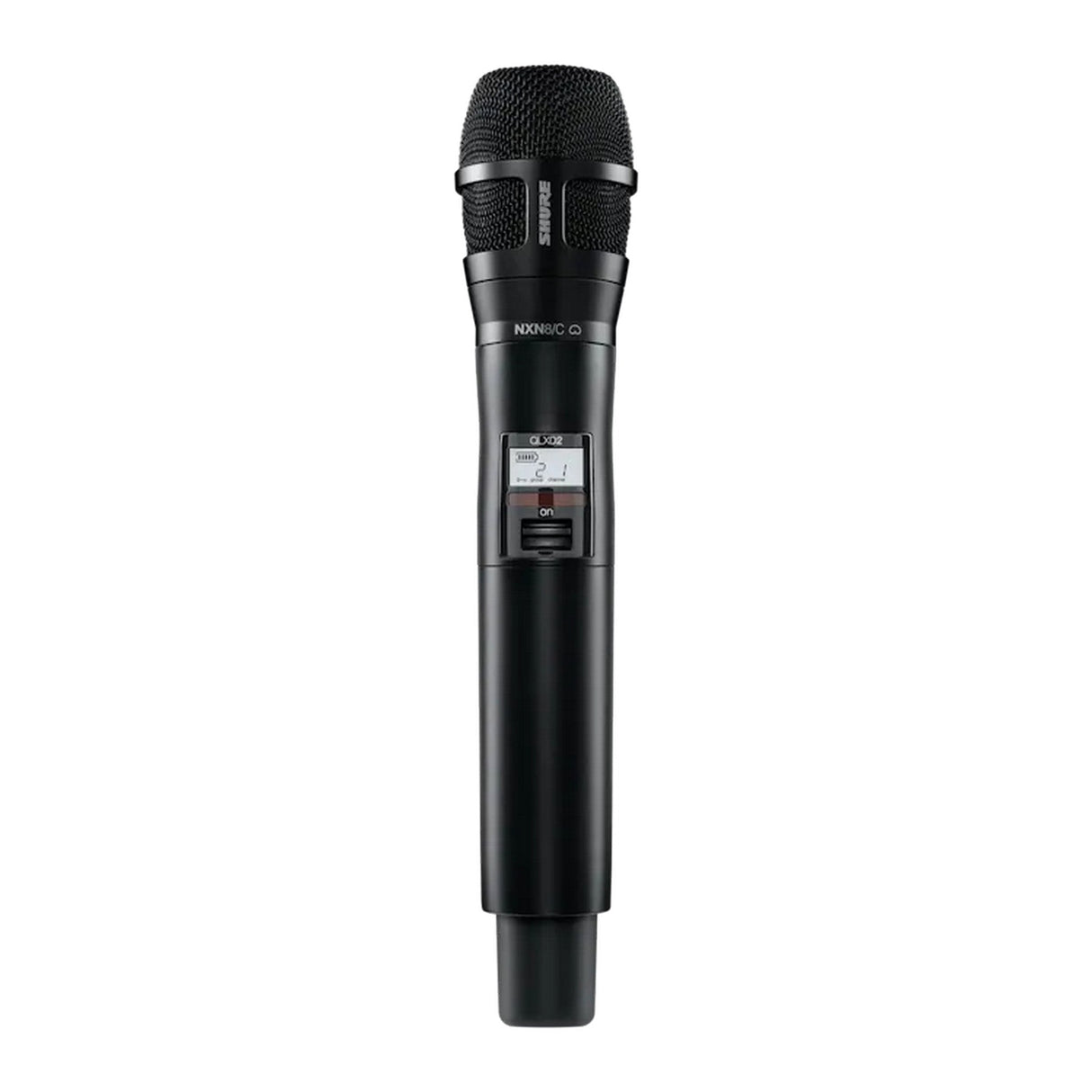 Shure QLXD2/N8C Cardioid Handheld Wireless Microphone Transmitter