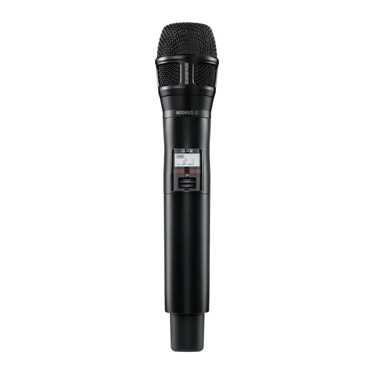 Shure QLXD2/N8S Supercardioid Handheld Wireless Microphone Transmitter