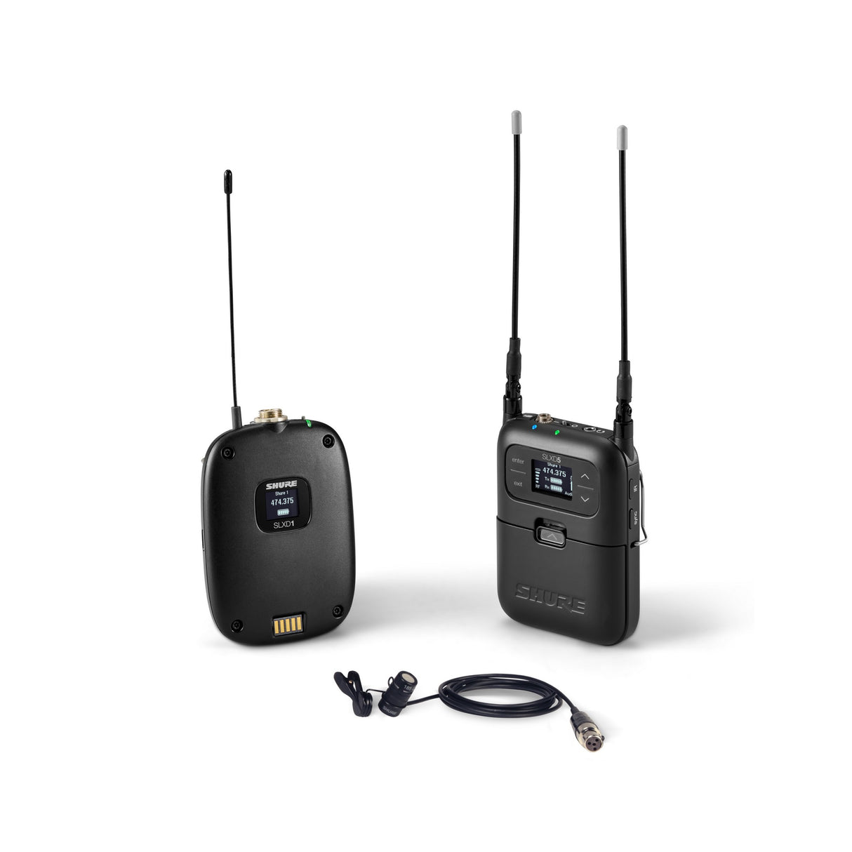 Shure SLXD15/85 Portable Digital Wireless Bodypack System with WL185
