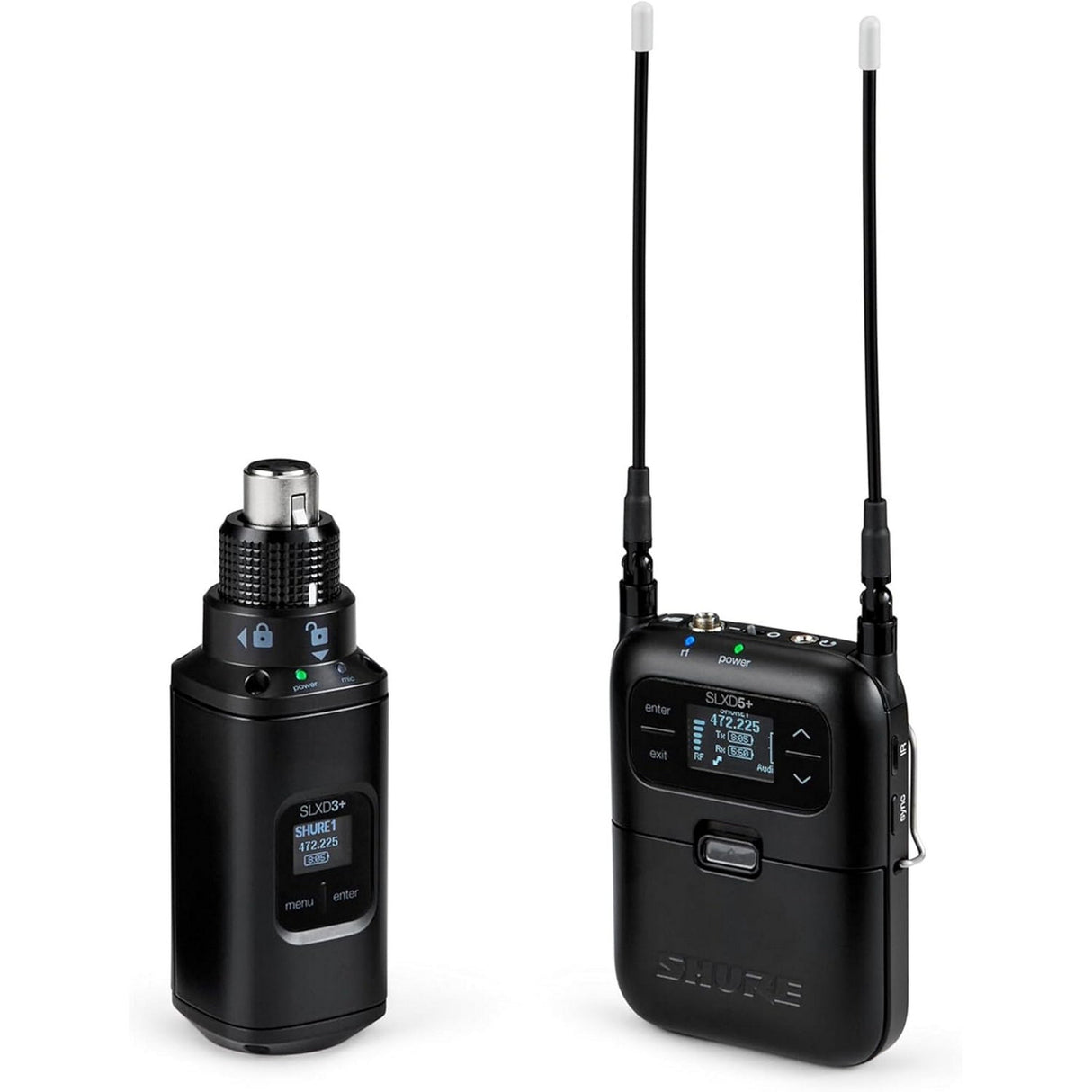 Shure SLXD35+ Portable Plug-On Wireless System (G57 Band)