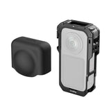 SmallRig 6965 Protective Cage with Silicone Lens Cap for Insta360 X6