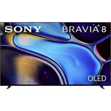 Sony K77XR80 BRAVIA 8 OLED 4K HDR Google TV, 77-Inch