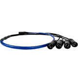 SoundTools SCST-MD-E SuperCAT Sound Tails 4 Male XLR to Male etherCON Snake Cable