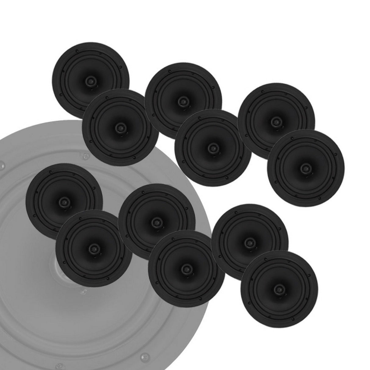 SoundTube CS-8R 8-Inch 2-way In-Ceiling Speaker, Single Unit or Master Pack