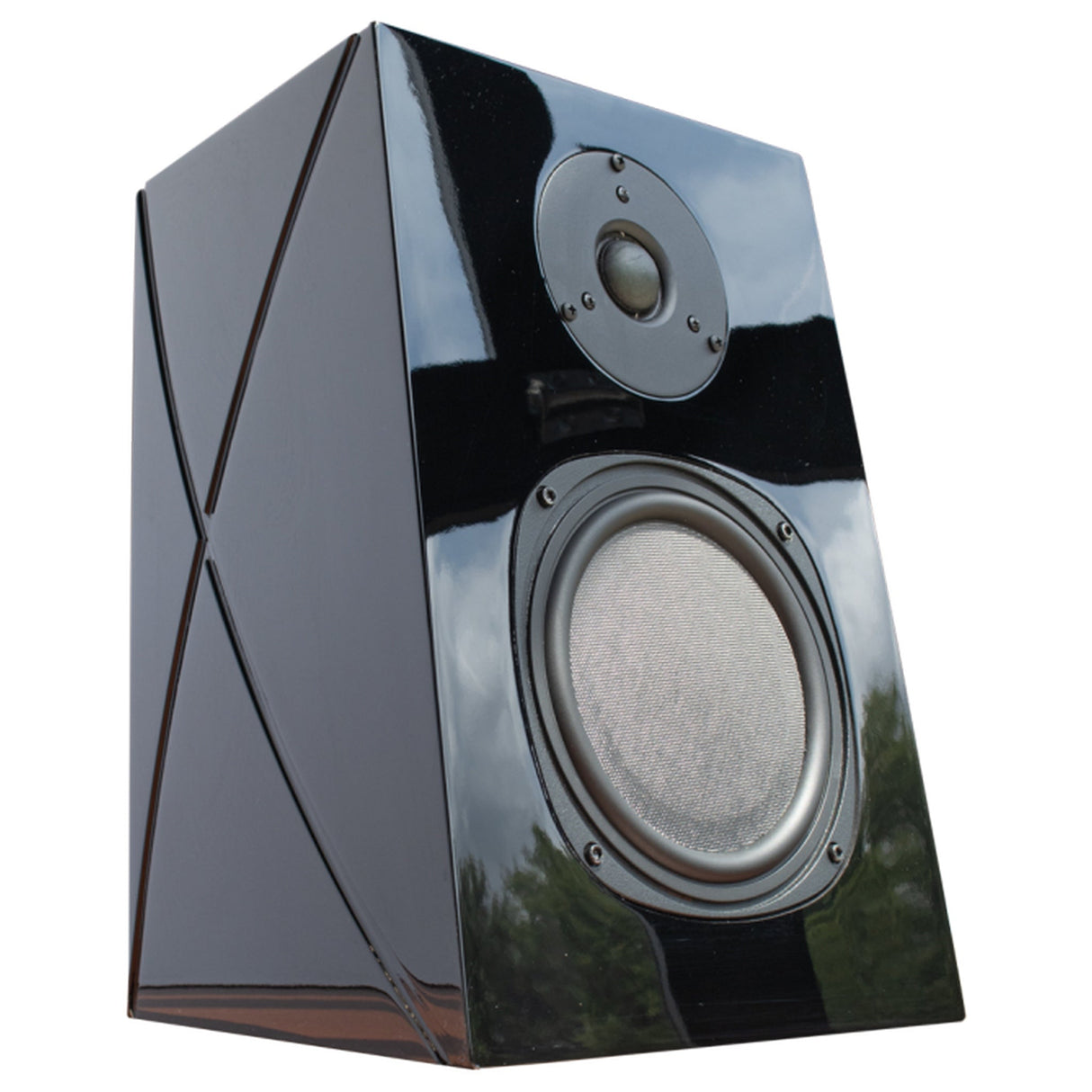 SoundTube PL150 Premier Lux 6.5-Inch 2-Way Bookshelf Speaker, Gloss Black Finish