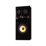 SoundTube S1.8SIW In-Wall Surround Speaker, Black Gloss Finish