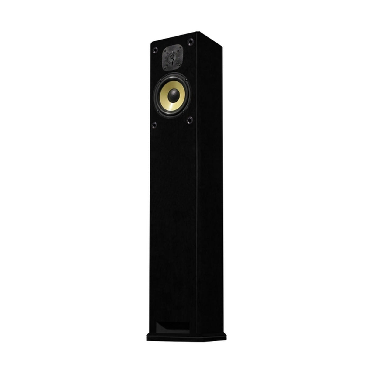 SoundTube S2.T-BG Two-Way Single Freestanding Loudspeaker, Black Gloss Finish