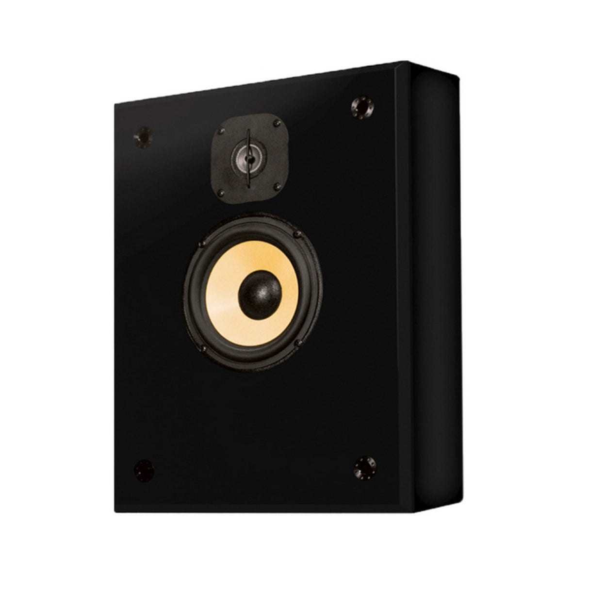 SoundTube S2.W-BG Two-Way On-Wall Loudspeaker, Black Gloss Finish