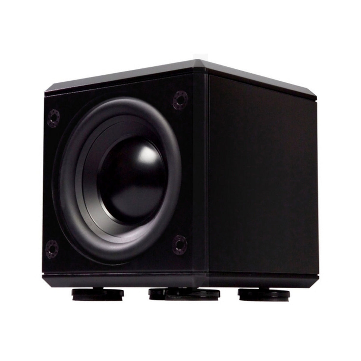 SoundTube SW3 12-Inch Compact Subwoofer, Black Gloss Finish