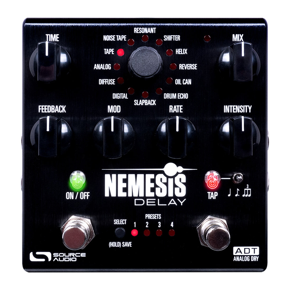 Source Audio Nemesis Delay ADT Effects Pedal