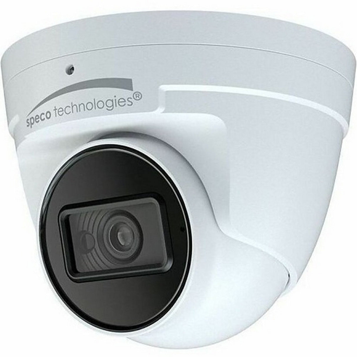 Speco O8VT3 8MP IR Turret IP Camera, 2.8mm Fixed Lens, White