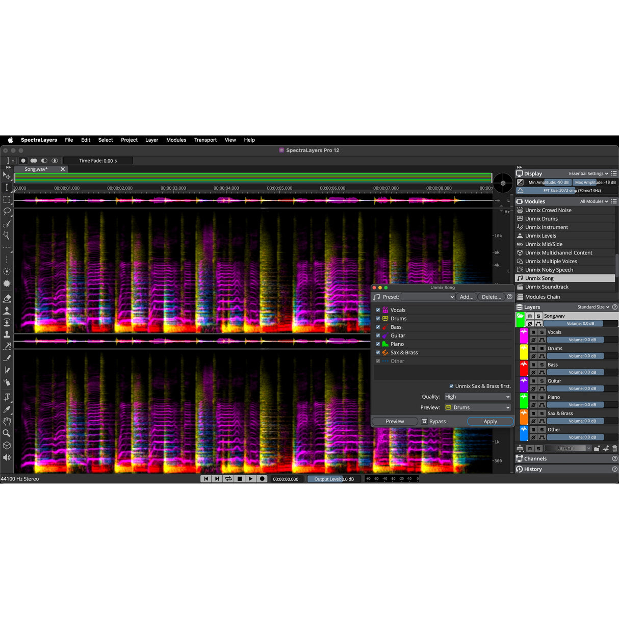 Steinberg SpectraLayers Pro 12 Advanced Spectral Audio Editing Software